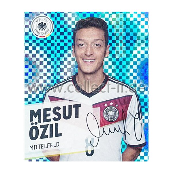 REW-WM14-017-GL - Mesut Özil GLITZERKARTE