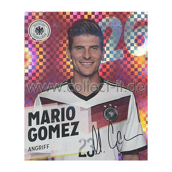 REW-WM14-026-GL - Mario Gomez GLITZERKARTE