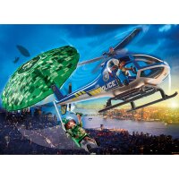 Playmobil 70569 - Polizei-Hubschrauber: Fallschirm-Verfolgung