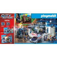 Playmobil City Action 70570 - Polizei-Geländewagen: Verfolgung des Schatzräubers