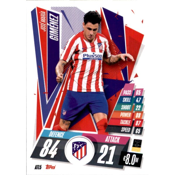 ATL5 - Jose Maria Gimenez - Basis Karte - 2020/2021