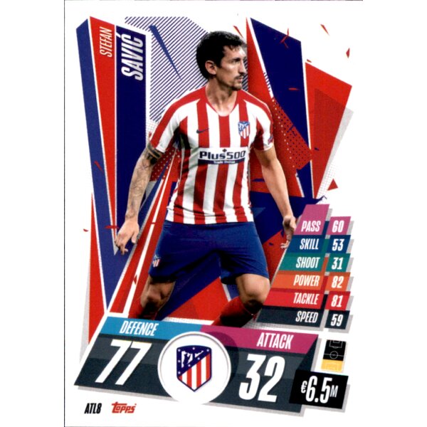 ATL8 - Stefan Savic - Basis Karte - 2020/2021