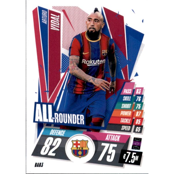 BAR3 - Arturo Vidal - Allrounder - 2020/2021