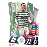 CEL6 - Callum McGregor - Basis Karte - 2020/2021