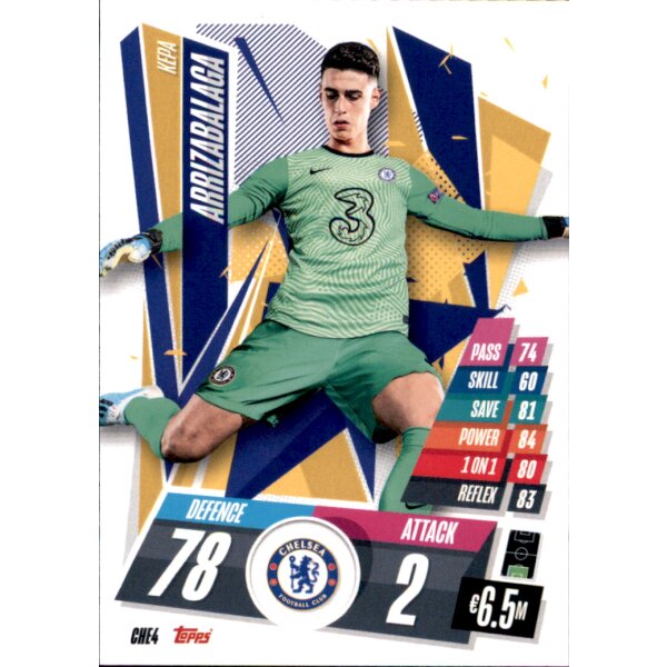 CHE4 - Kepa Arrizabalaga - Basis Karte - 2020/2021