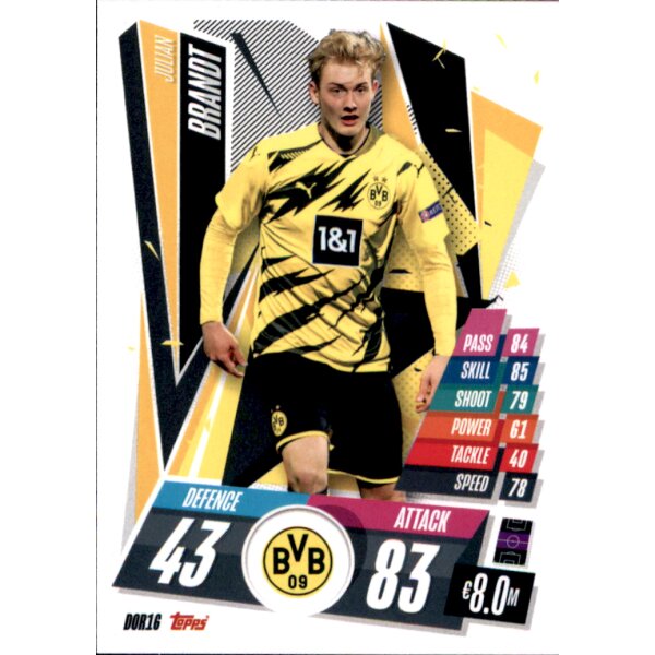 DOR16 - Julian Brandt - Basis Karte - 2020/2021