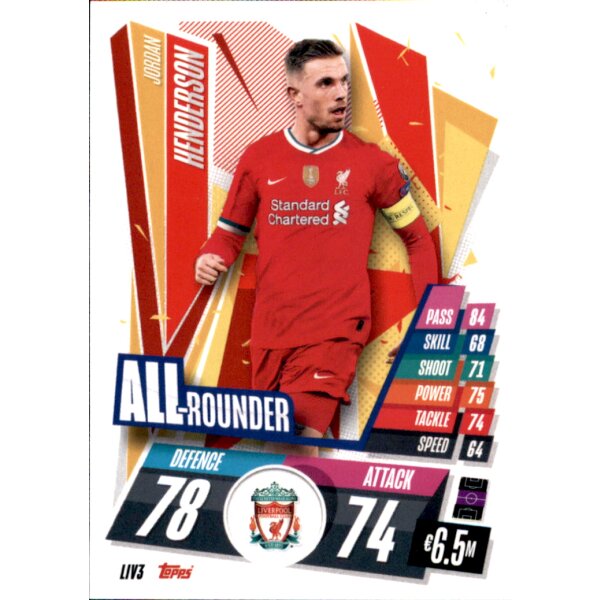 LIV3 - Jordan Henderson - Allrounder - 2020/2021