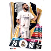 REA18 - Karim Benzema - Basis Karte - 2020/2021