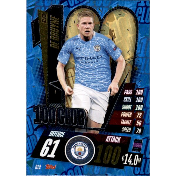 CL2 - Kevin De Bruyne - Club 100 - 2020/2021