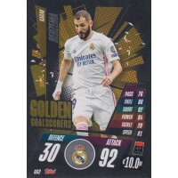 GG2 - Karim Benzema - Golden Goalscorers  - 2020/2021