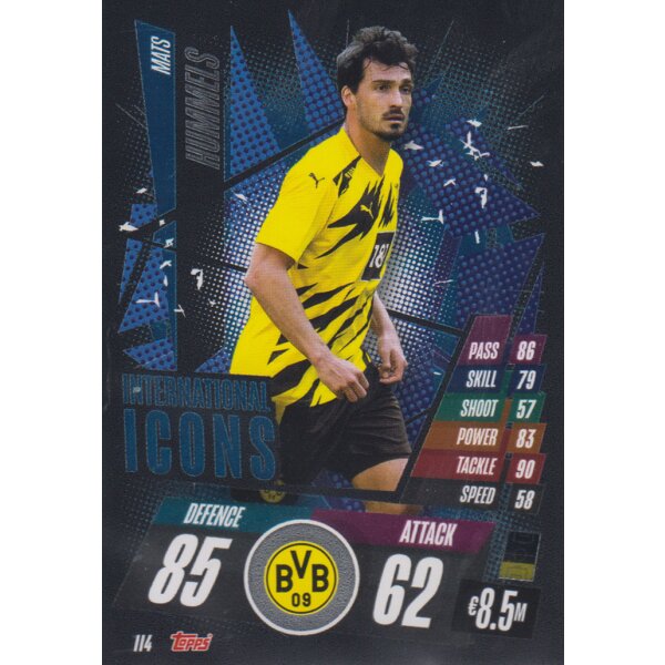 II4 - Mats Hummels - International Stars - 2020/2021