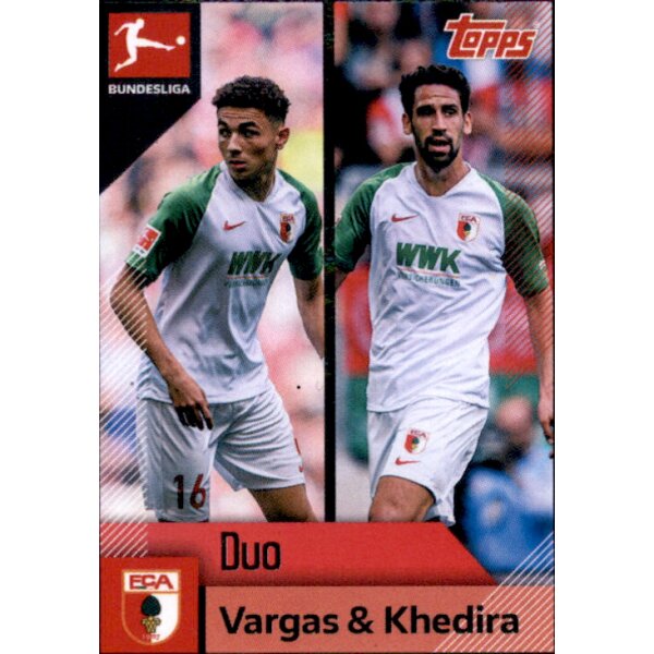 TOPPS Bundesliga 2020/2021 - Sticker 26 - Vagas & Khedira