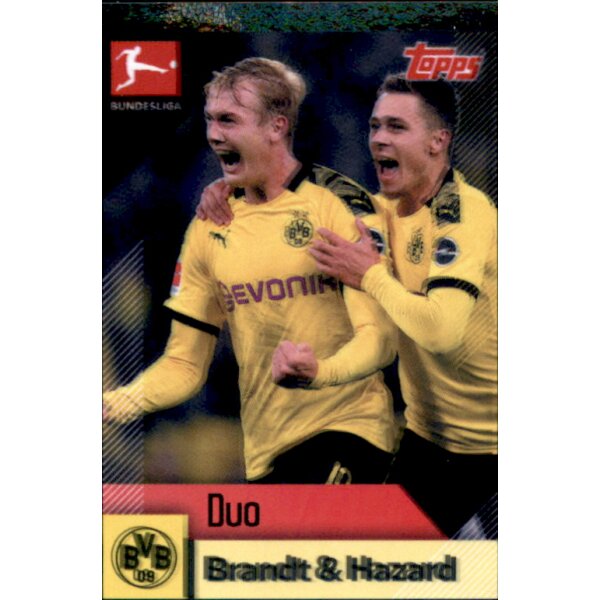 TOPPS Bundesliga 2020/2021 - Sticker 126 - Brandt & Hazard