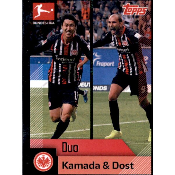 Kamada & Dost Sticker 146 TOPPS Bundesliga 2020/2021 