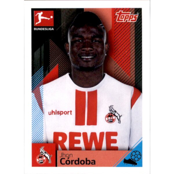 TOPPS Bundesliga 2020/2021 - Sticker 200 - Jhon Cordoba