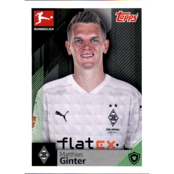 TOPPS Bundesliga 2020/2021 - Sticker 272 - Matthias Ginter