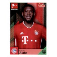 TOPPS Bundesliga 2020/2021 - Sticker 294 - David Alaba