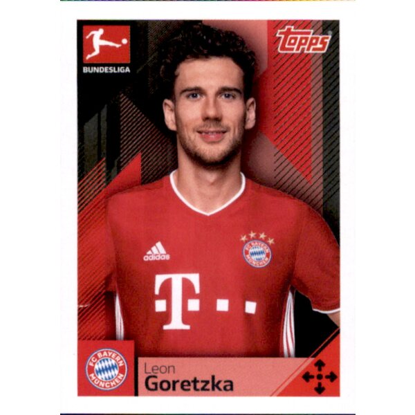 TOPPS Bundesliga 2020/2021 - Sticker 296 - Leon Goretzka