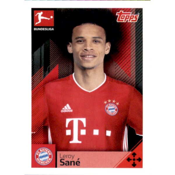 TOPPS Bundesliga 2020/2021 - Sticker 298 - Leroy Sane