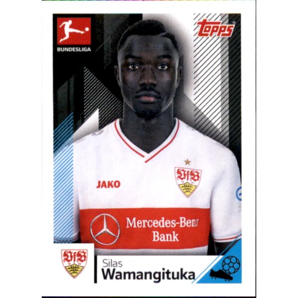 TOPPS Bundesliga 2020/2021 - Sticker 341 - Silas Wamangituka