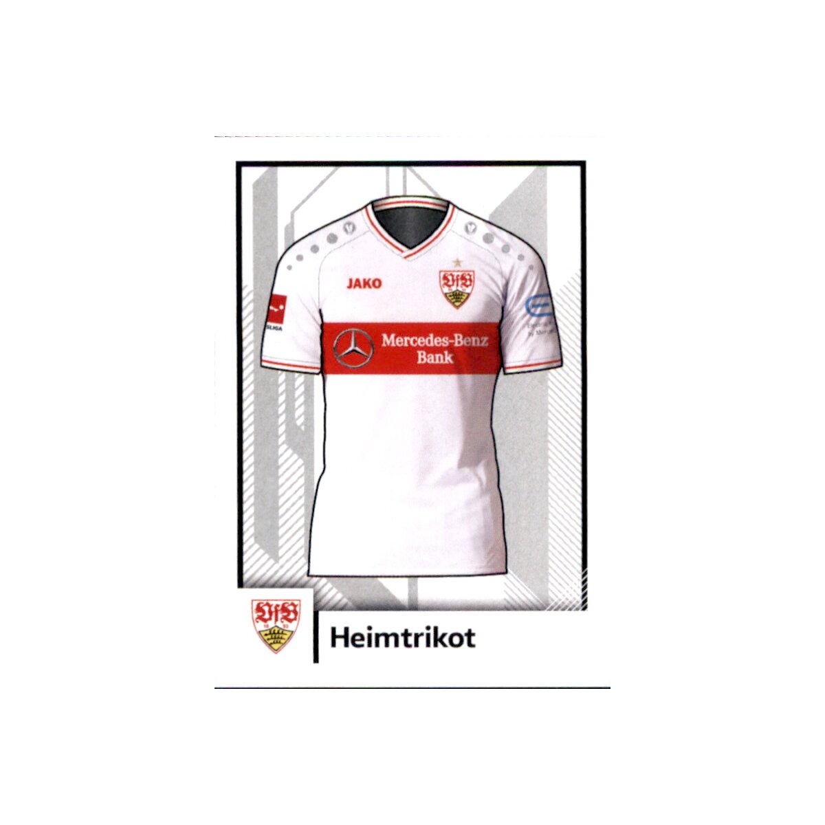 Sticker 247 TOPPS Bundesliga 2020/2021 Heimtrikot 