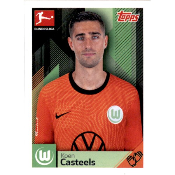 TOPPS Bundesliga 2020/2021 - Sticker 350 - Koen Casteels