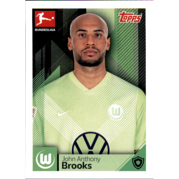 TOPPS Bundesliga 2020/2021 - Sticker 354 - John Anthony Brooks