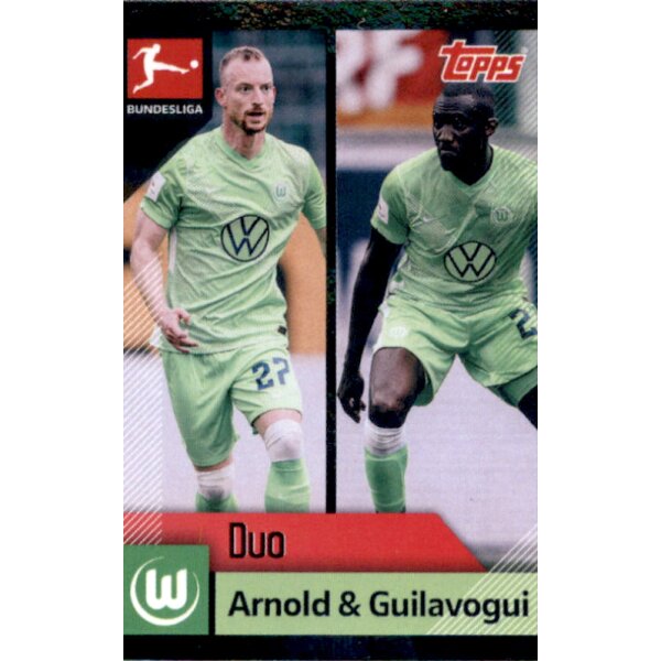 TOPPS Bundesliga 2020/2021 - Sticker 366 - Arnold & Guilavogui