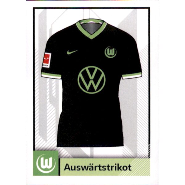 TOPPS Bundesliga 2020/2021 - Sticker 368 - Auswärtstrikot