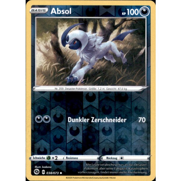 38/73 - Absol - Weg des Champs Reverse Holo