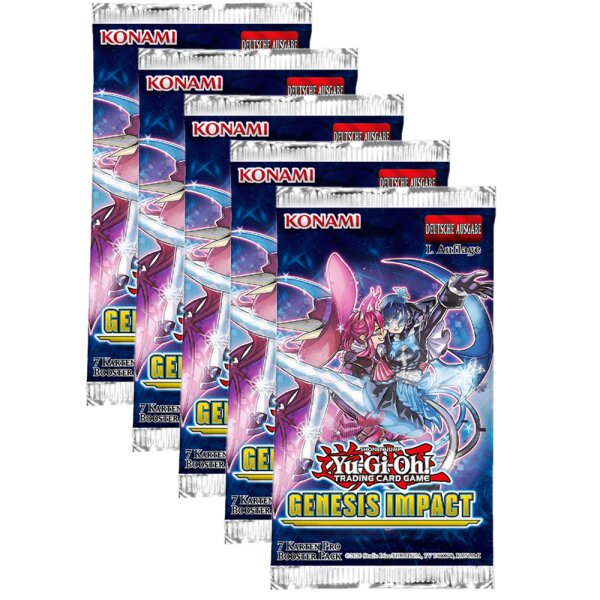 YuGiOh - Genesis Impact 5 Booster - Deutsch