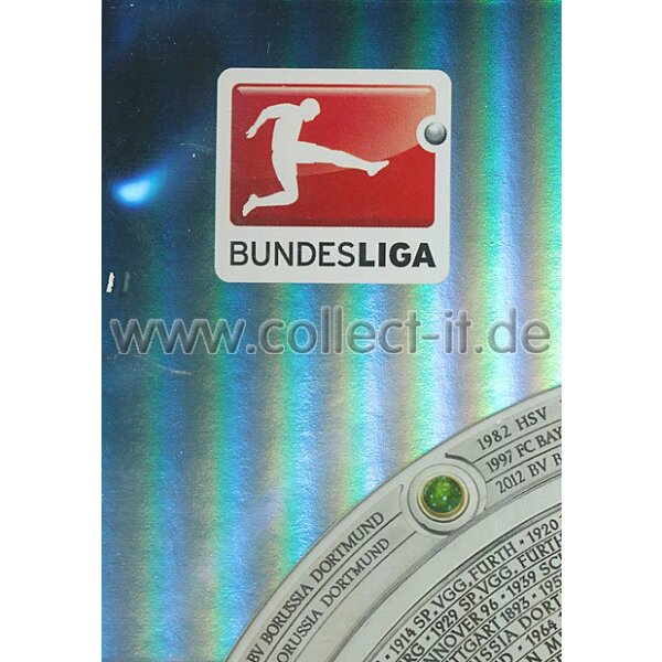 CR-B01 - Die meisten Bundesliga- Einsätze - Bundesliga-Rekord-Karte