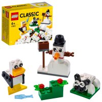 LEGO® Classic 11012 Kreativ-Bauset mit weißen Steinen