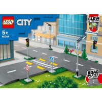 LEGO® City 60304 - Straßenkreuzung mit Ampeln