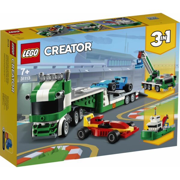 LEGO® Creator 31113 Rennwagentransporter