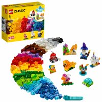 LEGO® Classic 11013 - Kreativ-Bauset mit durchsichtigen Steinen