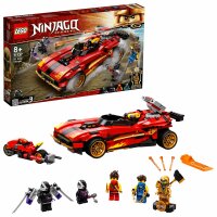 LEGO® NINJAGO 71737 X-1 Ninja Supercar