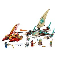 LEGO® NINJAGO 71748 Duell der Katamarane