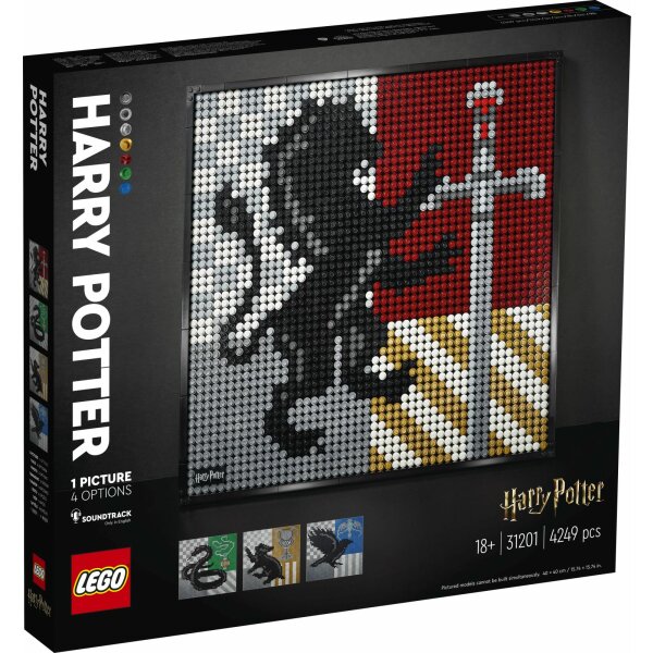 LEGO® ART 31201 Harry Potter™ Hogwarts™ Wappen