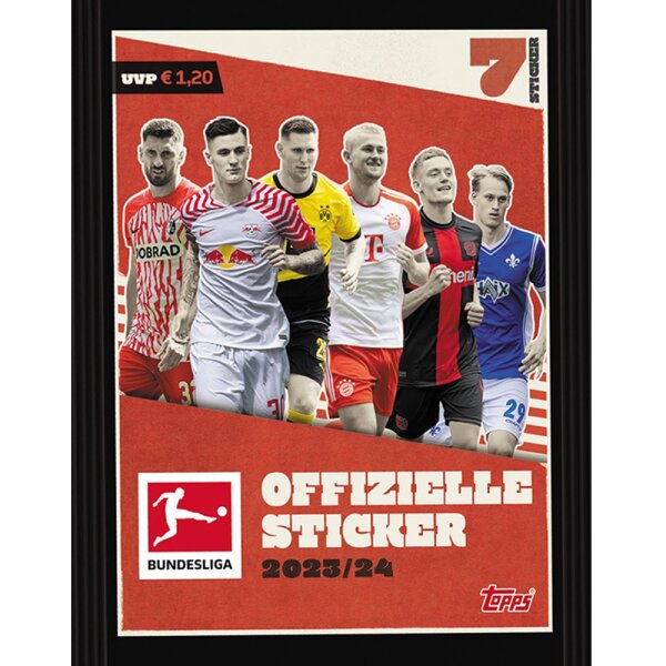 Topps Bundesliga 2020/21 Sticker-Adventskalender - 24 &Uuml;berraschungen