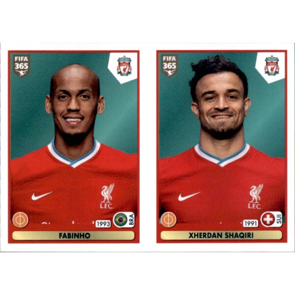 Sticker 37 - Fabinho - Xherdan Shaqiri