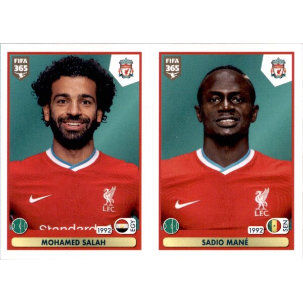 Sticker 40 - Mohamed Salah - Sadio Mane