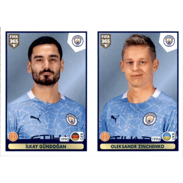 Sticker 51 - Ilkay Gündogan - Oleksandr Zinchenko