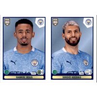 Sticker 55 - Gabriel Jesus - Sergio Agüero