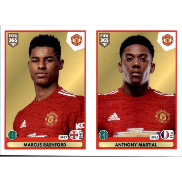 Sticker 70 - Marcus Rashford - Anthony Martial