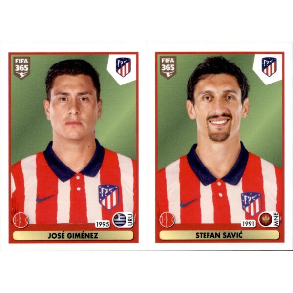 Sticker 92 - Jose Gimenez - Stefan Savic