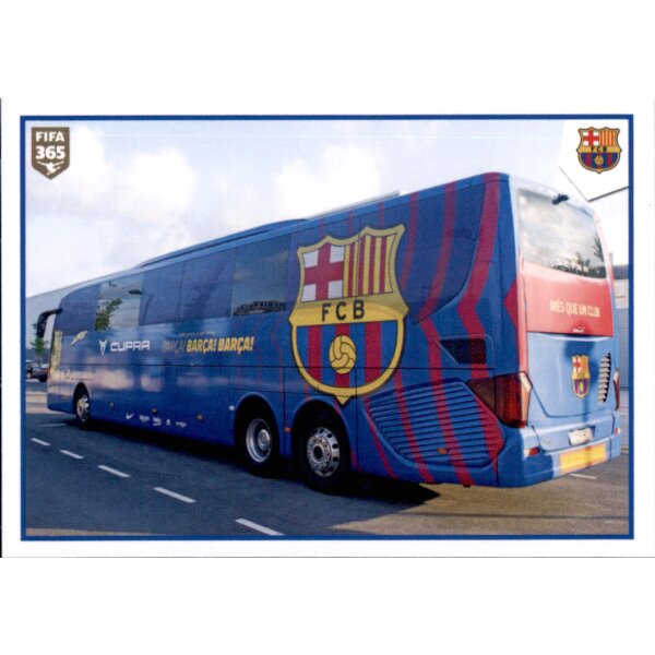 Sticker 105 - FC Barcelona bus / fans