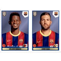 Sticker 109 - Nelson Semedo - Jordi Alba