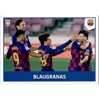 Sticker 111 - FC Barcelona - Blaugranas