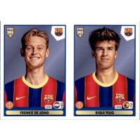 Sticker 114 - Frenkie de Jong - Riqui Puig